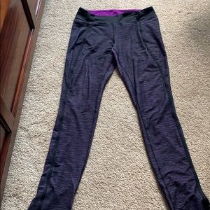 Lululemon slub knit tights size 10